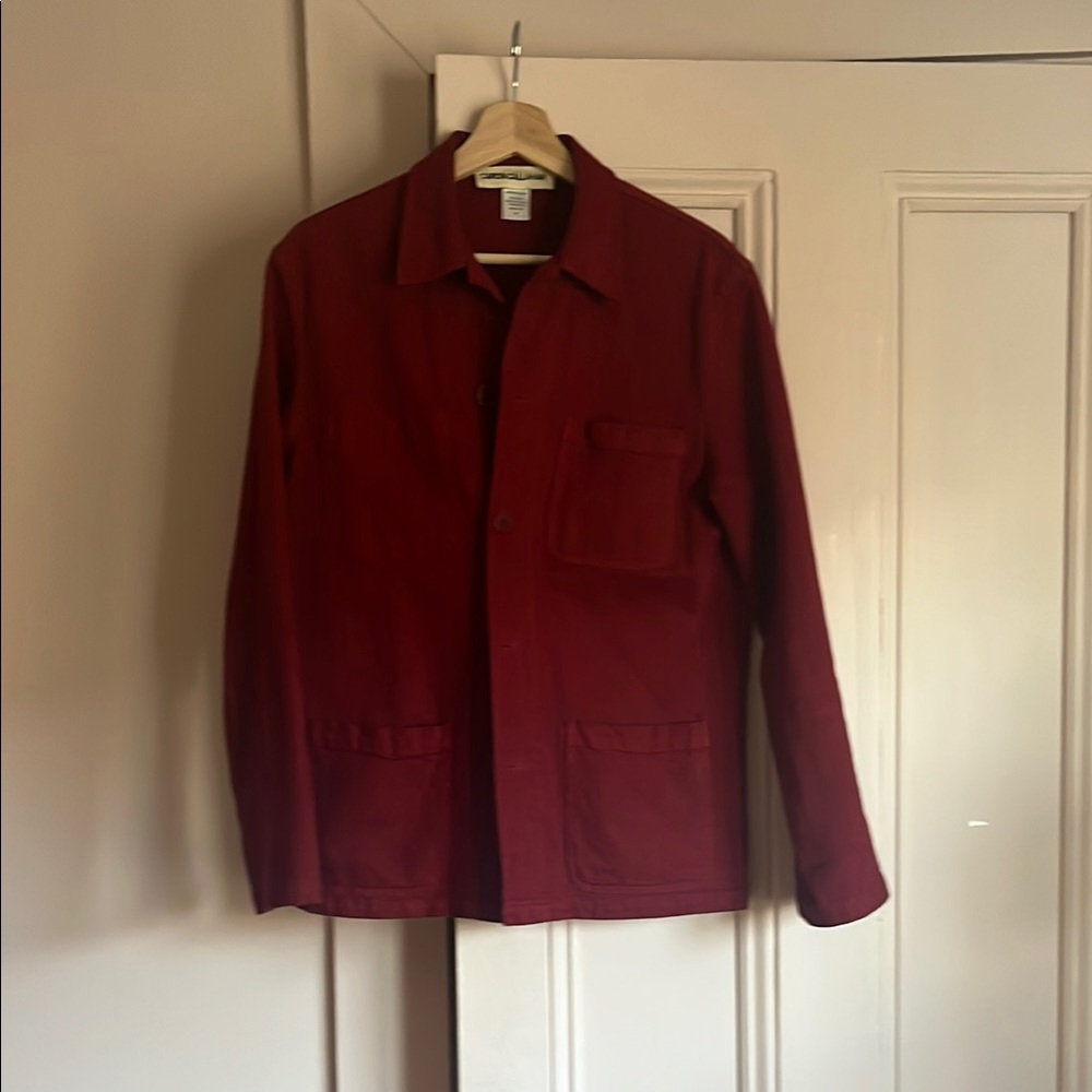 Red Chore Coat